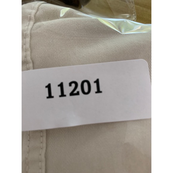 FRAME Jeans Womens 27 Beige Ultra High Rise Barrell Denim Pants - Picture 11 of 11